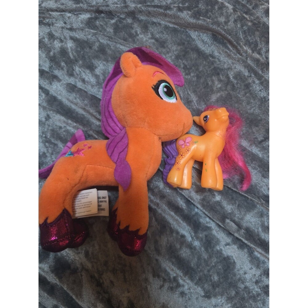 My Little Pony SUNNY STARSCOUT PONY 6" Plush & Scoot A Loo